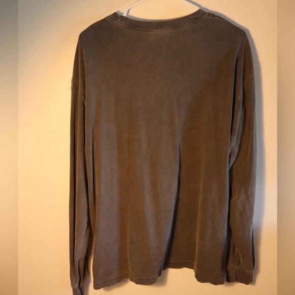 OVO October’s Very Own Long Sleeve Tee Washed Black - Picture 2 of 4